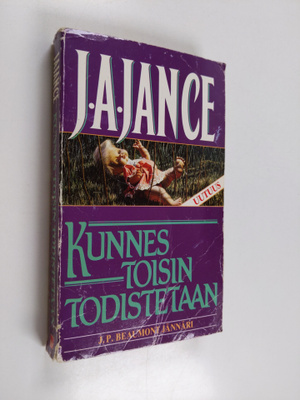 J. A. Jance : Kunnes toisin todistetaan