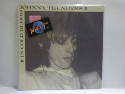 JOHNNY THUNDERS - IN COLD BLOOD M-/EX+ RANSKA 1983 2LP