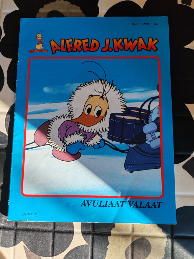 Alfred J. Kwak Avuliaat valaat lehti 1991
