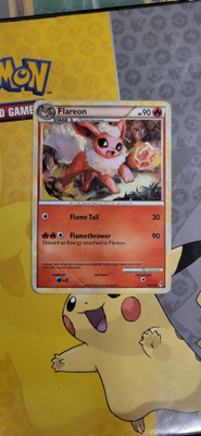 Flareon #44 Pokemon Call of Legends non holo card