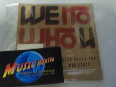 NICK CAVE AND THE BAD SEEDS WE NO WHO U R SUOMI PROMO  RARE!