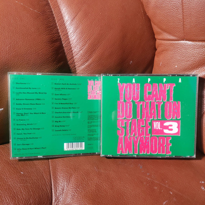 FRANK ZAPPA -you can't do that on stage anymore vol.3 2cd.