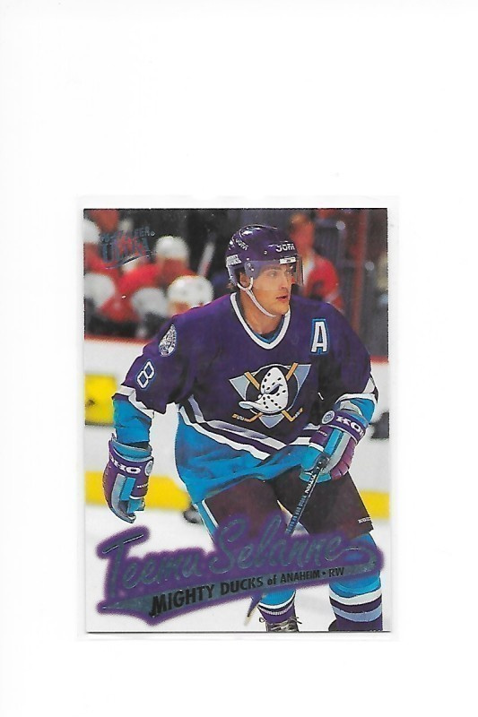 1996-97 Ultra #6 Teemu Selänne Anaheim Ducks
