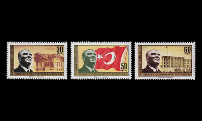 Turkki 1891-3 ** Tasavalta 40v (1963)