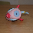 LITTLEST PET SHOP pinkki-kelta-sini ENKELIKALA, KALA #884 - pikkukuva 5