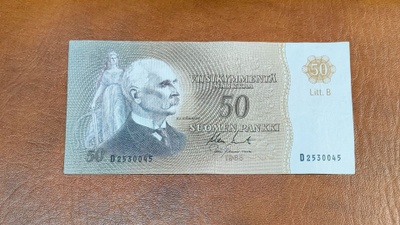 50 markkaa v. 1963 Litt.B