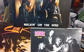 2 kpl LP & 1 kpl 12" maxi SMACK ( SIS POSTIKULU  )