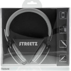 STREETZ HL224 iPhone Headset, 3.5mm, taitettava, harmaa UUSI - pikkukuva 3