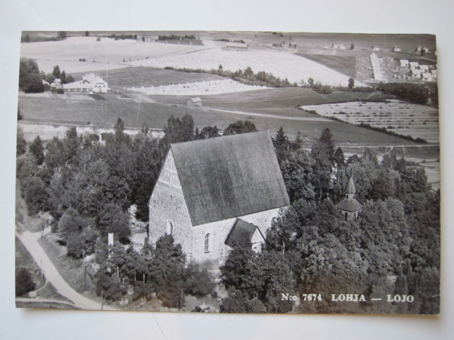 VANHA Postikortti Lohja 1950-luku