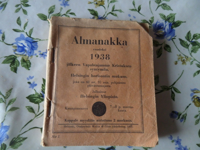huuda syntymavuotesi almanakka 1938