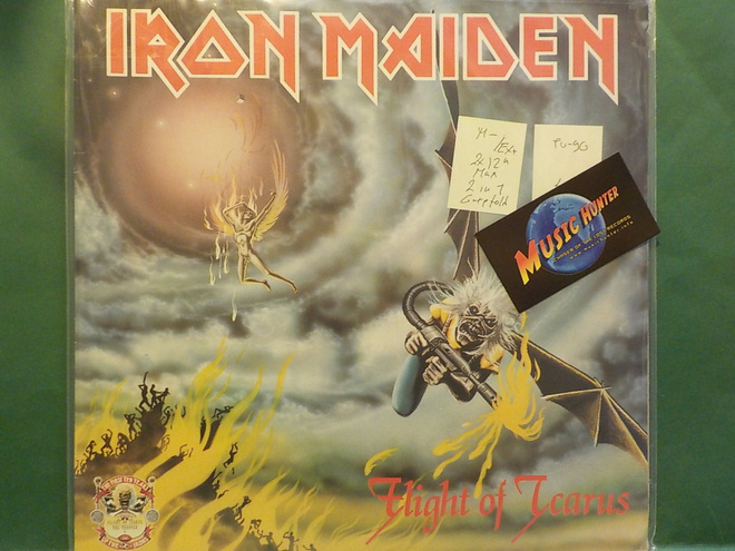 IRON MAIDEN - FLIGHT OF ICARUS . THE TROOPER - M-/EX+ 2x12"