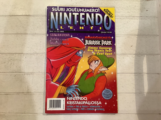 Nintendo lehti 11-12/1993 suuri joulunumero