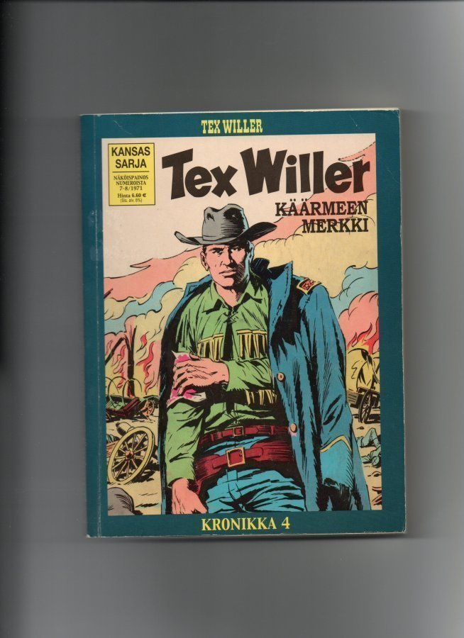 TEX WILLER KANSAS SARJA Kronikka n:o 4