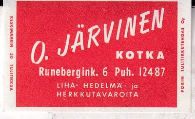 Kotka. O. Järvinen, s96