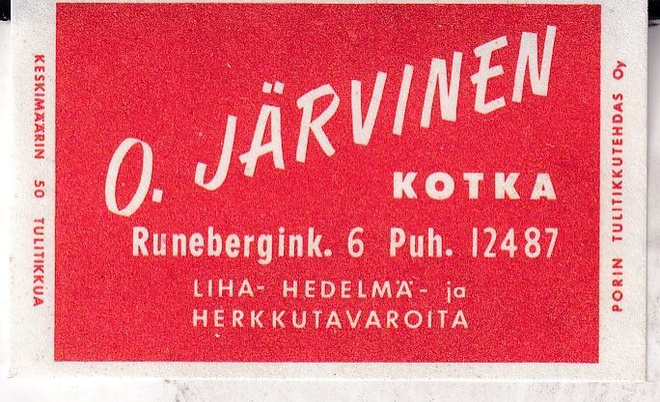 Kotka. O. Järvinen, s96