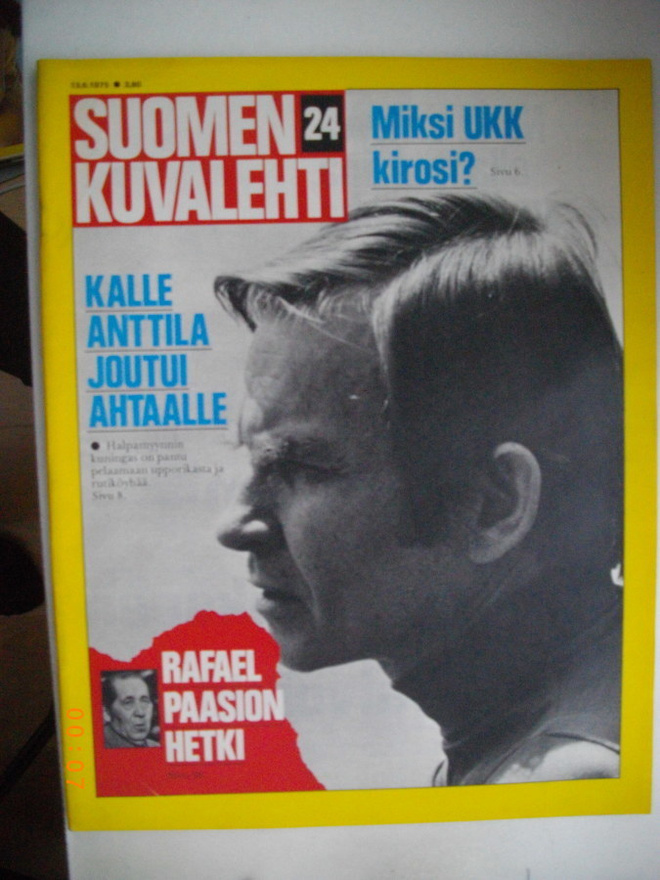 Suomen Kuvalehti Nro 24/1975 (16.3)