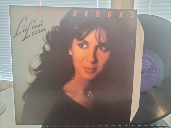 ELKIE BROOKS, Live and learn, LP UK -79 UPEA KUNTO !!