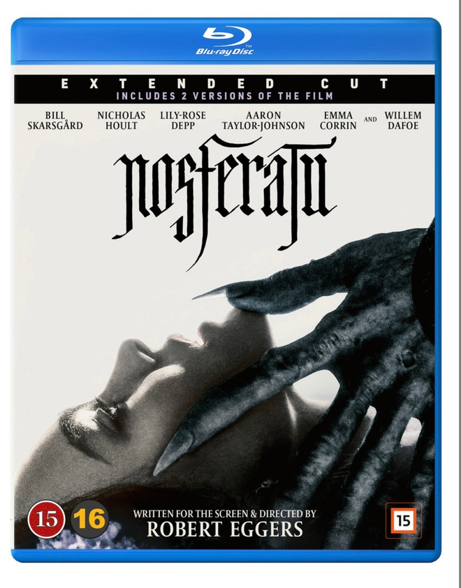 NOSFERATU - Blu-ray, uusi