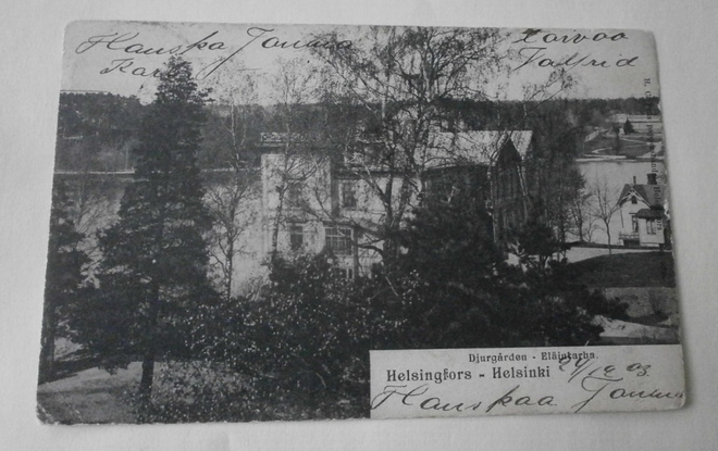 Helsinki, Eläintarha, huvilat, vanha mv pk, p. 1903