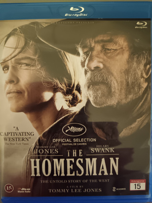 The Homesman blu-ray
