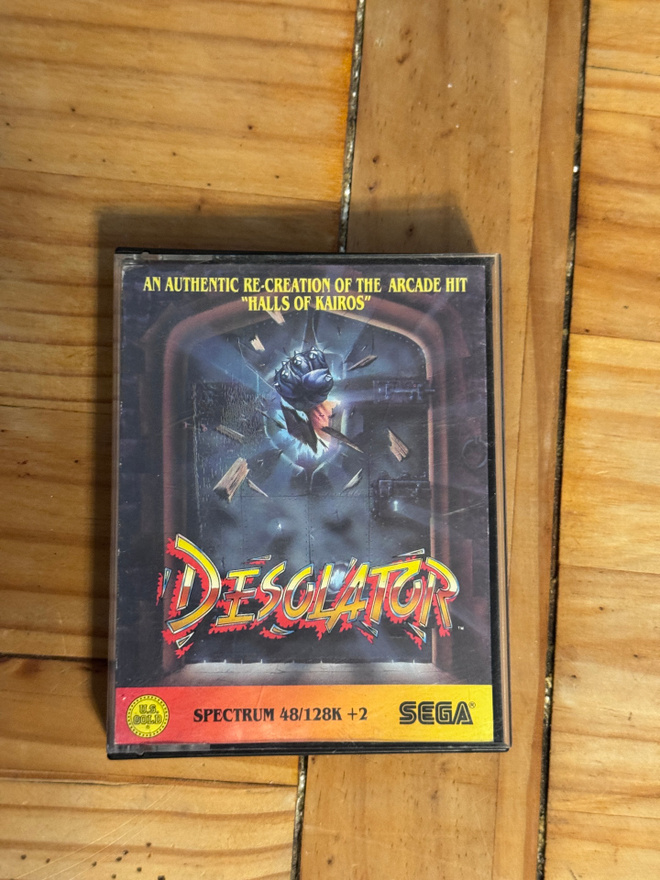 Desolator – ZX Spectrum 48/128K +2, kasettipeli