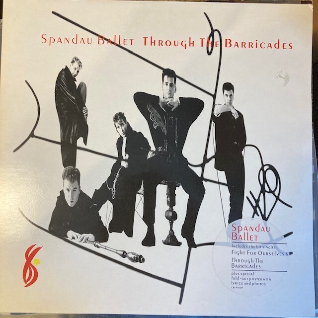 Spandau Ballet - Through The Barricades LP