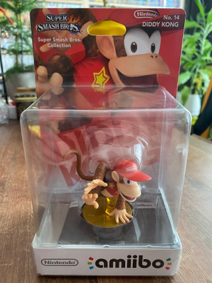 Diddy Kong Amiibo No. 14 *UUSI*