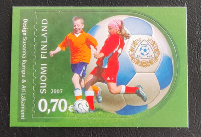 2007 Suomen Palloliitto 100 vuotta 0,70€ **