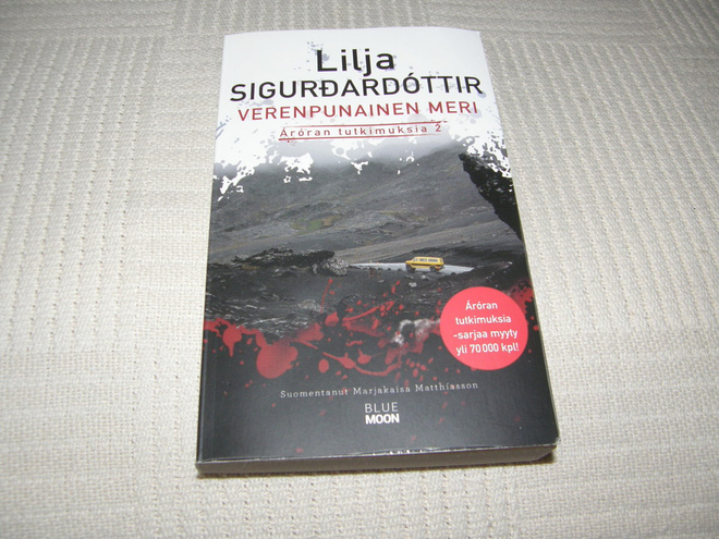 Lilja Sigurdardottir Verenpunainen meri -pok