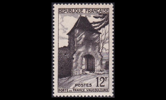 Ranska 939 ** Vancouleursin portti (1952)