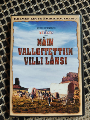 Näin valloitettiin Villi Länsi (1962) 3DVD Suomijulkaisu