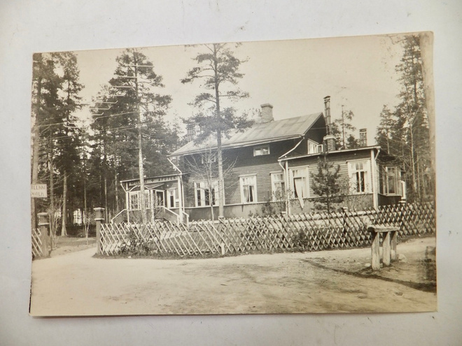 VANHA Valokuva Hyvinkää Apteekki 1920-l