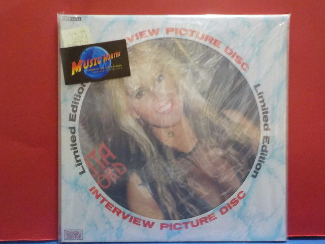 LITA FORD - INTERVIEW PICTURE DISC UUSI UK -89 LP