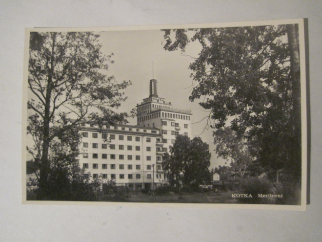 VANHA Postikortti Kotka 1950-l Alkup.Mallikappale