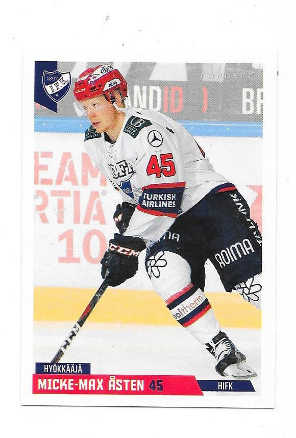 2019-20 CardSet #12 Micke-Max Åsten HIFK