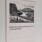 W. E. S. Mutch : Public recreation in national forests : ... - pikkukuva 1