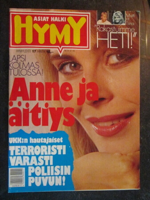 HYMY LEHTI 17 / 1986 SISÄLLYSLUETTELO KUVA 2