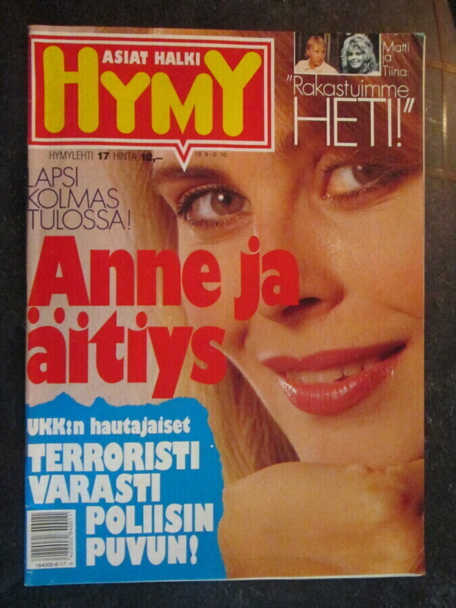 HYMY LEHTI 17 / 1986 SISÄLLYSLUETTELO KUVA 2