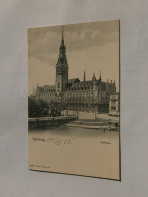 Hampuri, Raatihuone, vanha mv pk, ei p, päivätty 5.6.1905