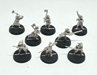 LOTR - 8kpl Hobbit Militia & Shirrifs [M6]