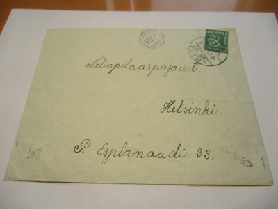 1936 Lieksa nrol kuorella