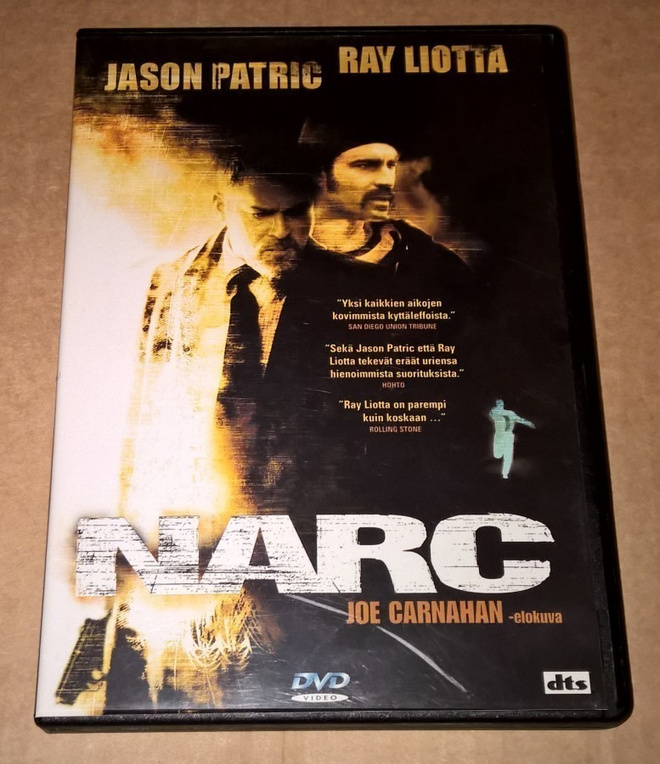NARC DVD TOIMINTA TRILLERI