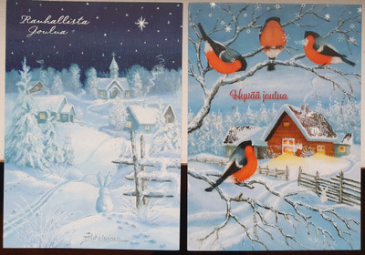 Timo Puheloinen - Jouluisia maisema kortteja