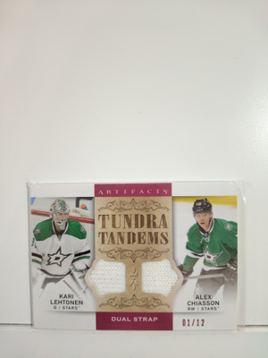 2014-15 UD Artifacts Tundra Tandems Red #TT-LC Kari Lehtonen
