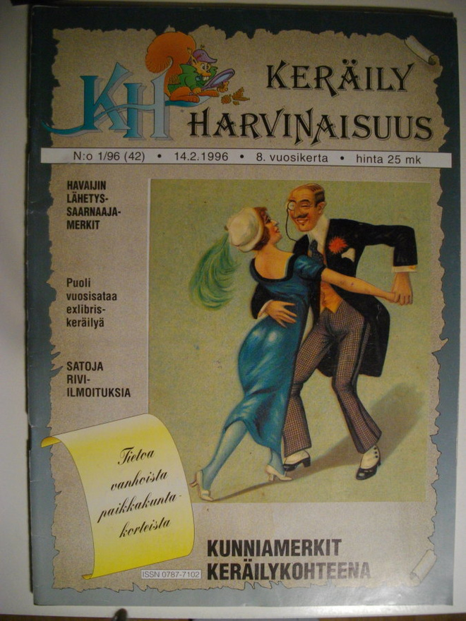Keräily - harvinaisuus Nro 1/1996 (26.11)