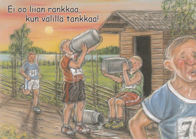 TERHO PELTONIEMI - JUOKSUKILPAILUN HUOLTOPISTE - 2