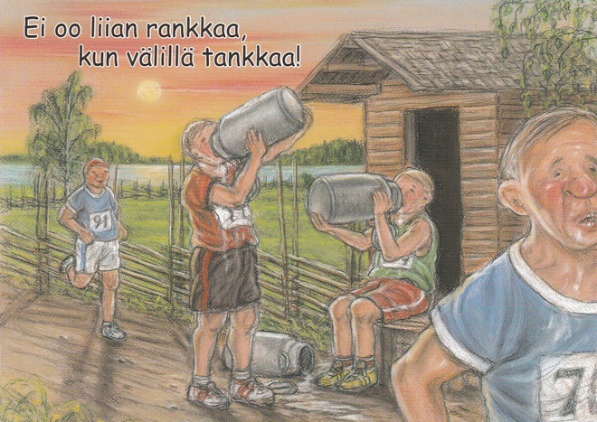 TERHO PELTONIEMI - JUOKSUKILPAILUN HUOLTOPISTE - 2