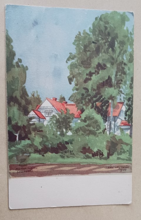 Eric Vasström: Luumäki, Kotkanniemi, Kenttäpostia 1944