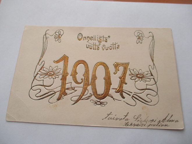Vuosikortti - 1907 rivil Hammars + Porvoo
