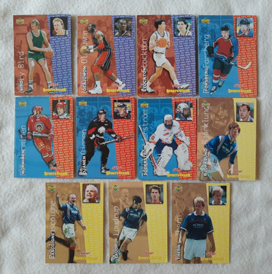 Kellogg's Sport Stars - keräilykortteja